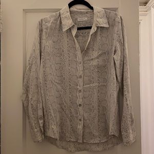 Equipment 100% Silk Top